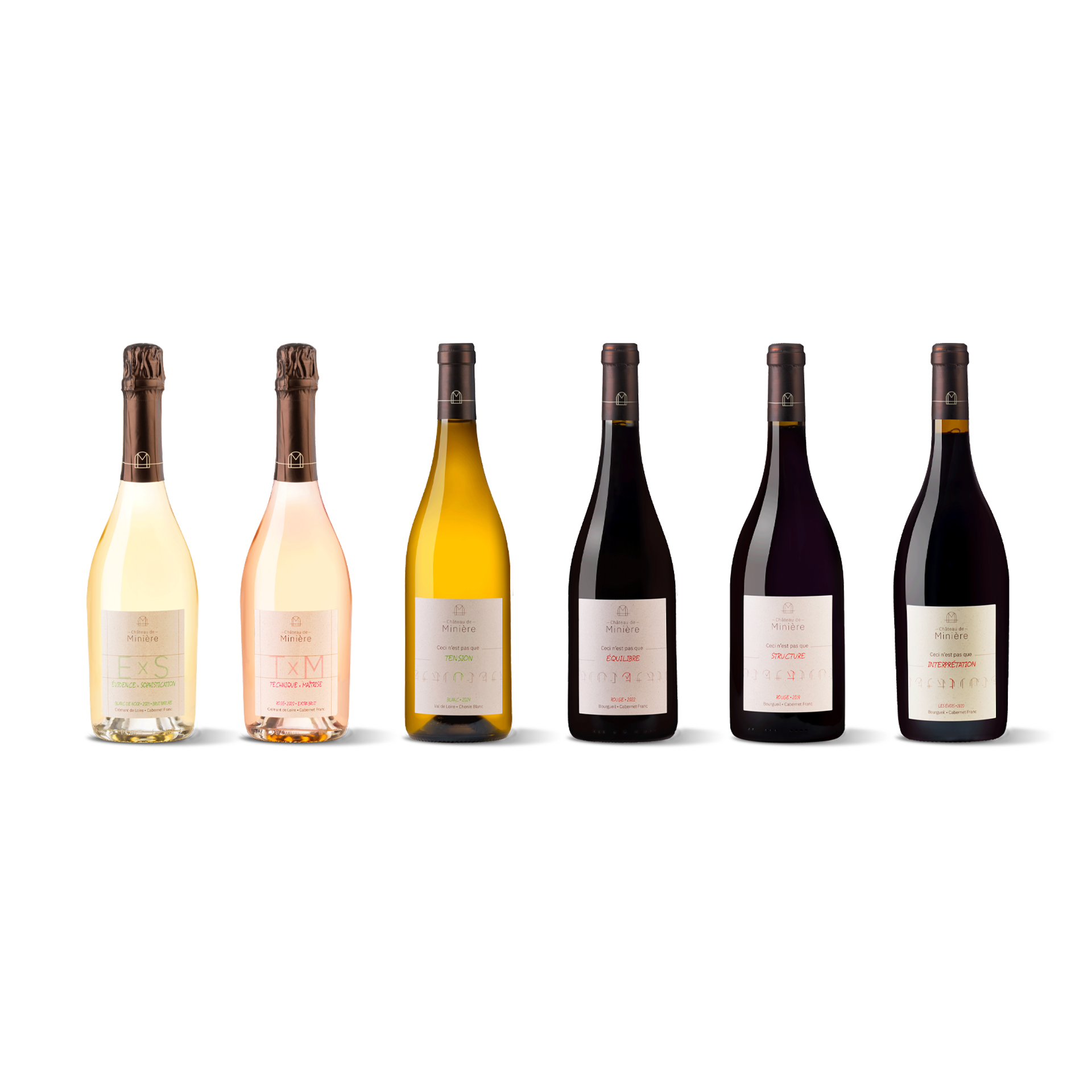 Coffret<br/>« Les classiques de Minière » - Les vins de Kathleen Van den Berghe