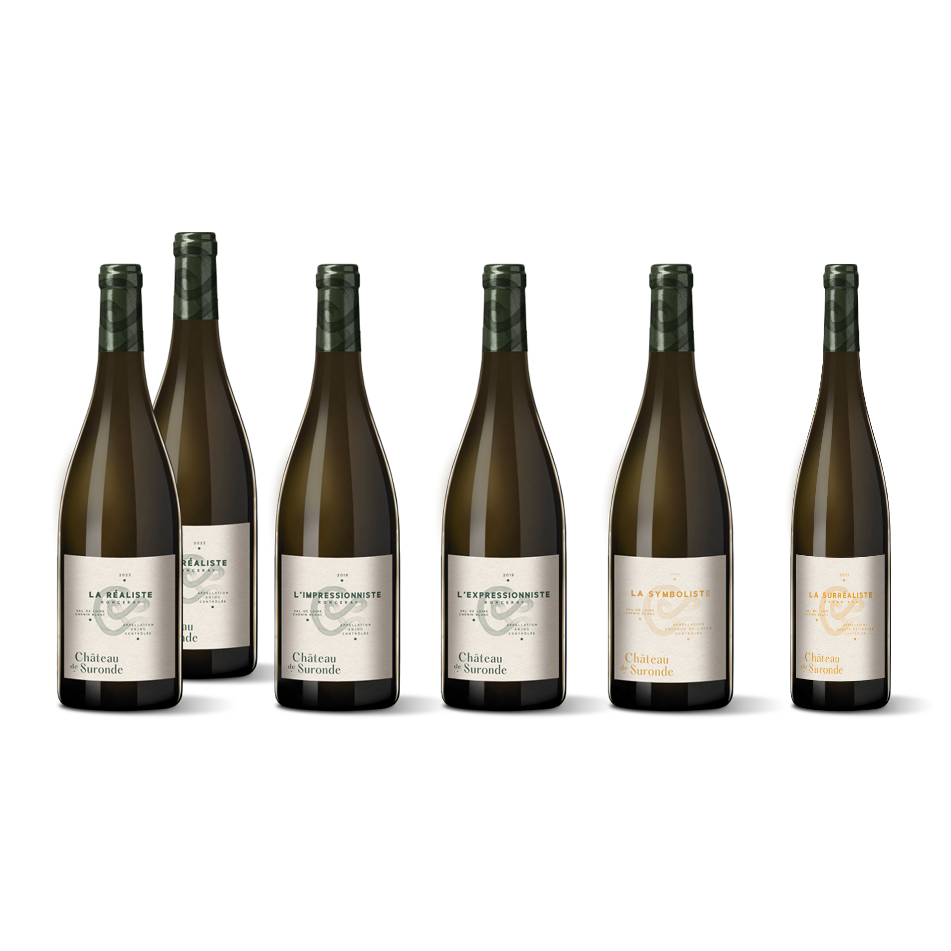 Coffret<br/>« Gamme complète de Suronde » - Les vins de Kathleen Van den Berghe